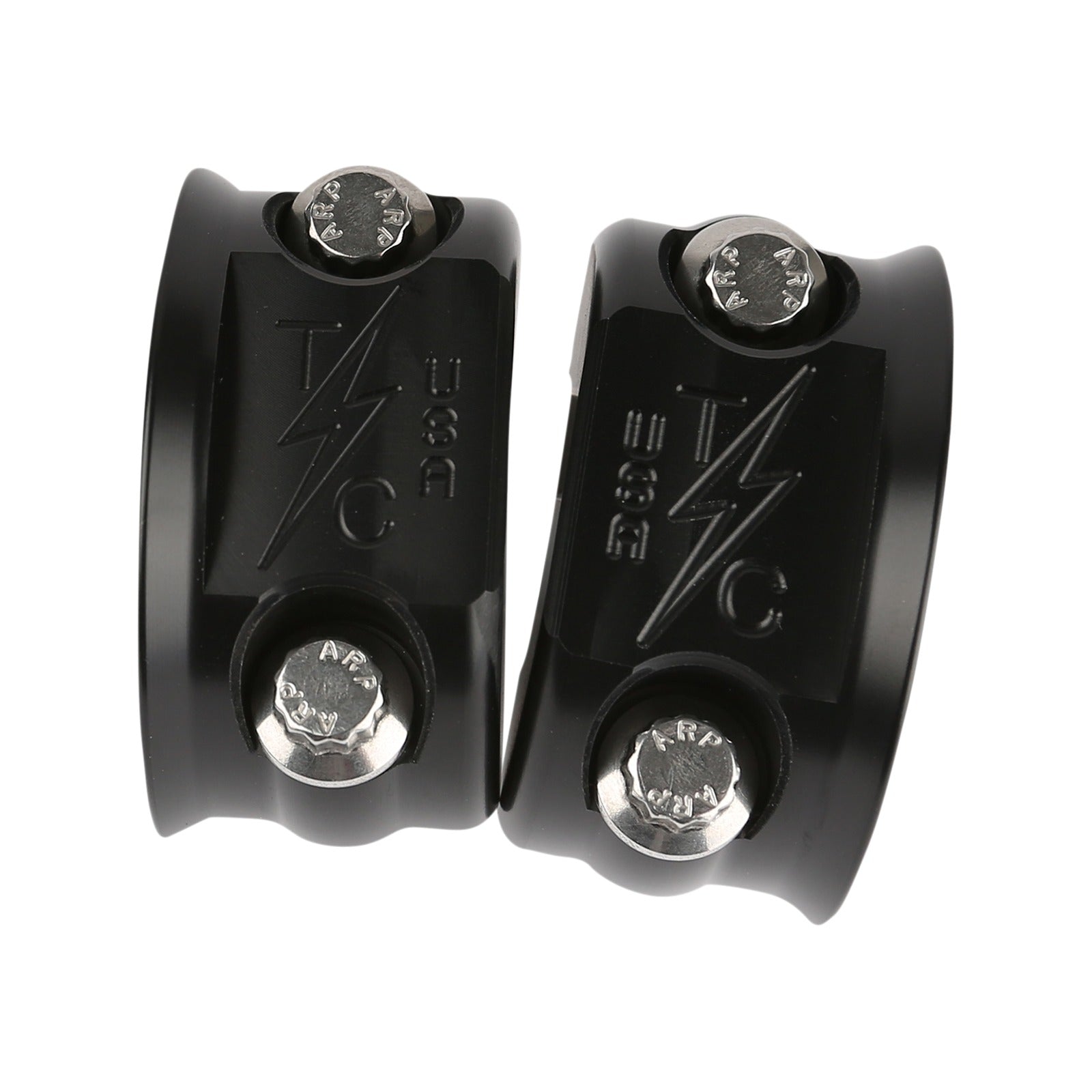 THRASHIN SUPPLY CO. - BRAKE/CLUTCH PERCH CLAMPS - BLACK