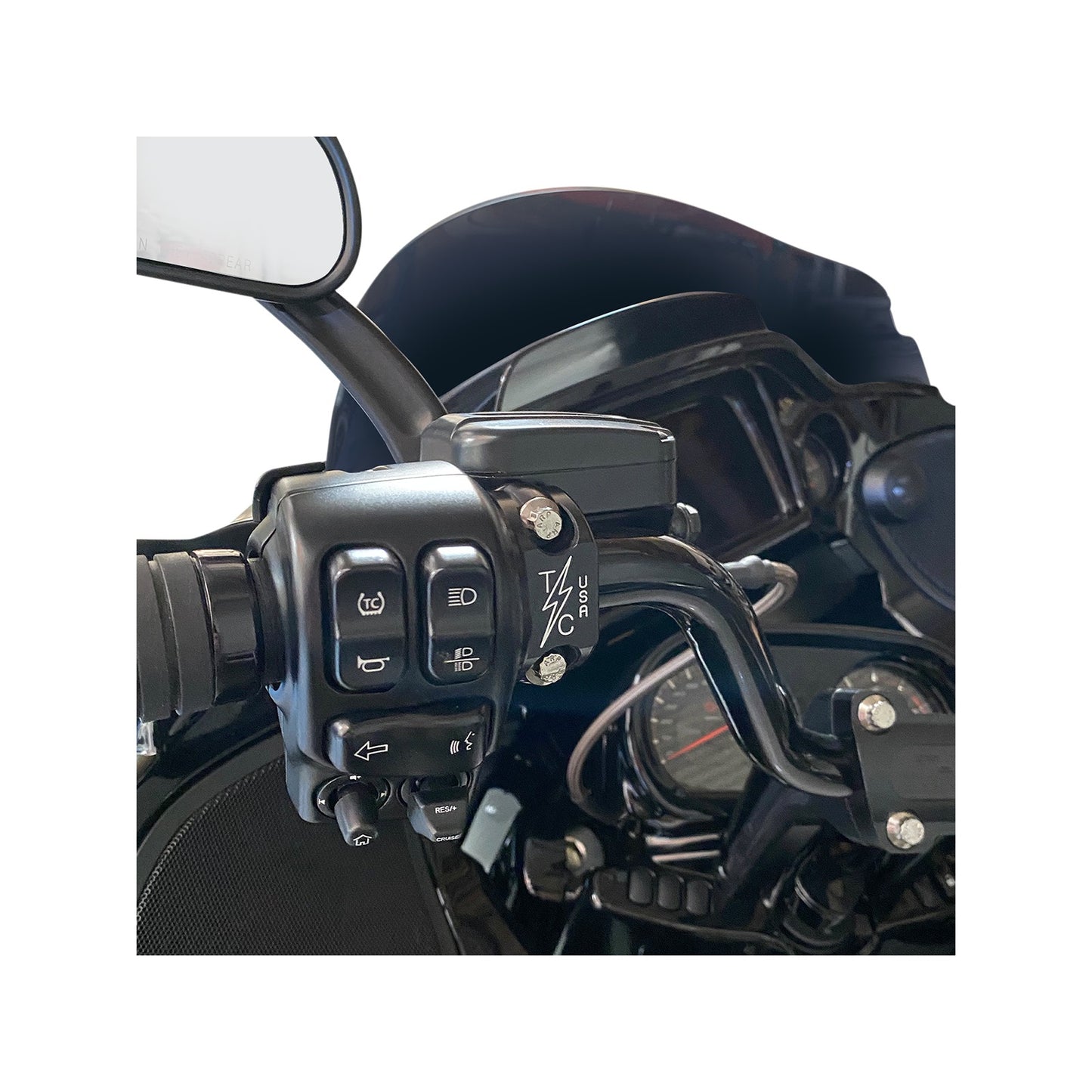 THRASHIN SUPPLY CO. - BRAKE/CLUTCH PERCH CLAMPS - TWICE CUT