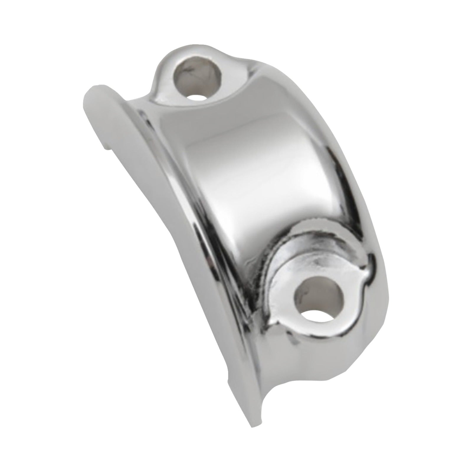 DRAG SPECIALTIES - BRAKE/CLUTCH CONTROL CLAMP HALF - CHROME