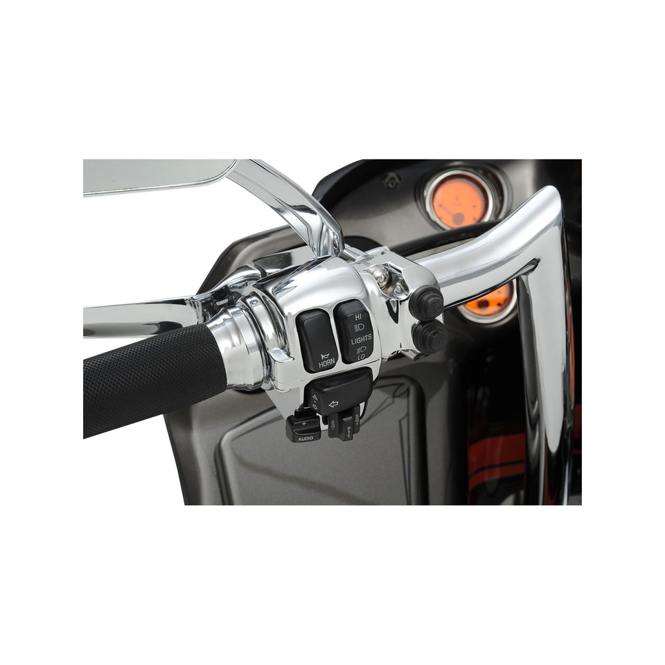 DRAG SPECIALTIES - HANDLEBAR SWITCH HOUSING KIT - CRUISE - CHROME