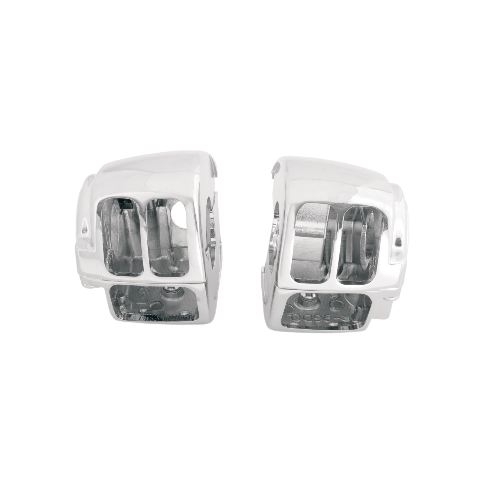 DRAG SPECIALTIES - HANDLEBAR SWITCH HOUSING KIT - STANDARD - CHROME