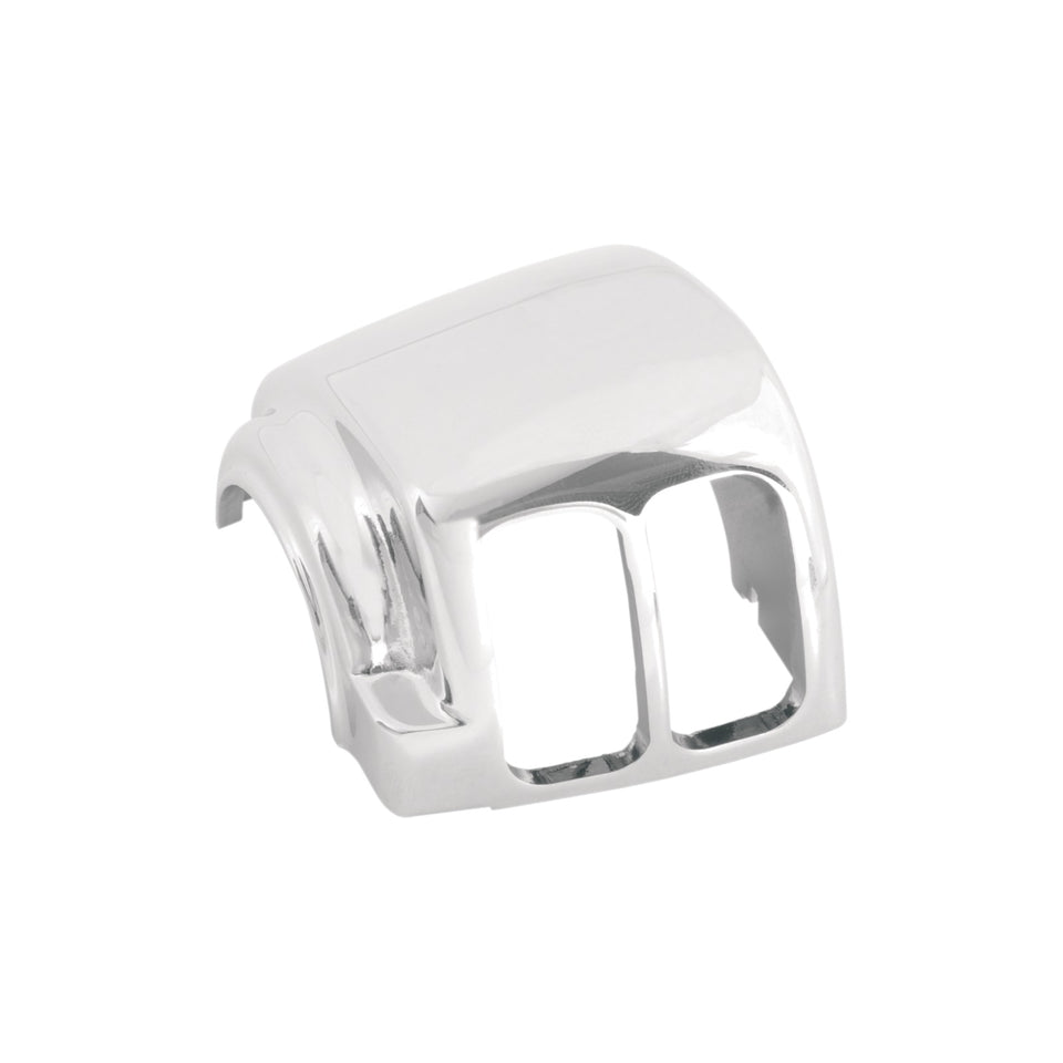 DRAG SPECIALTIES - HANDLEBAR SWITCH HOUSING KIT - LEFT - UPPER - SMOOTH - CHROME