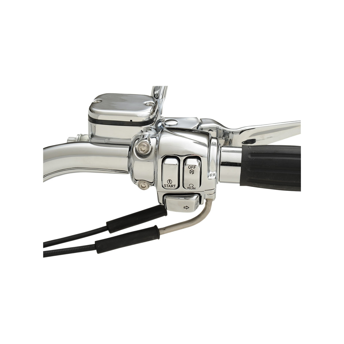 DRAG SPECIALTIES - SWITCH CAP KIT - STANDARD - CHROME