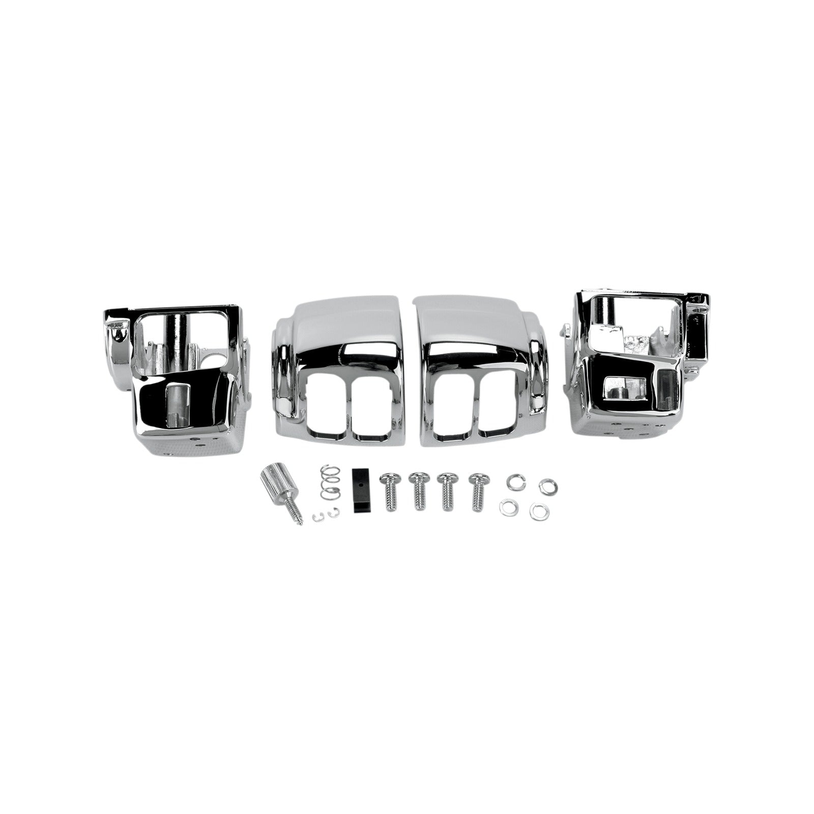 DRAG SPECIALTIES - HANDLEBAR SWITCH HOUSING KIT - CHROME