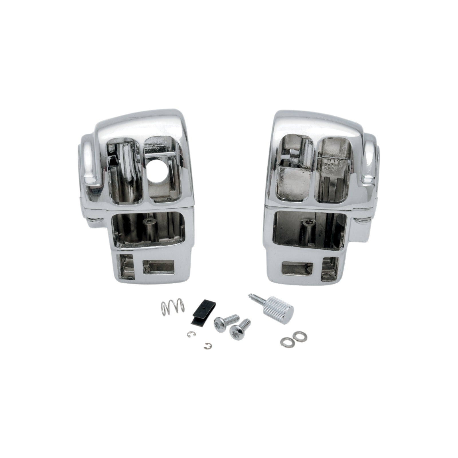 DRAG SPECIALTIES - HANDLEBAR SWITCH HOUSING KIT - RADIO/CRUISE - CHROME