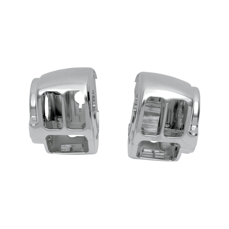 DRAG SPECIALTIES - HANDLEBAR SWITCH HOUSING KIT - CHROME