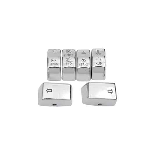 DRAG SPECIALTIES - SWITCH CAP KIT - CHROME