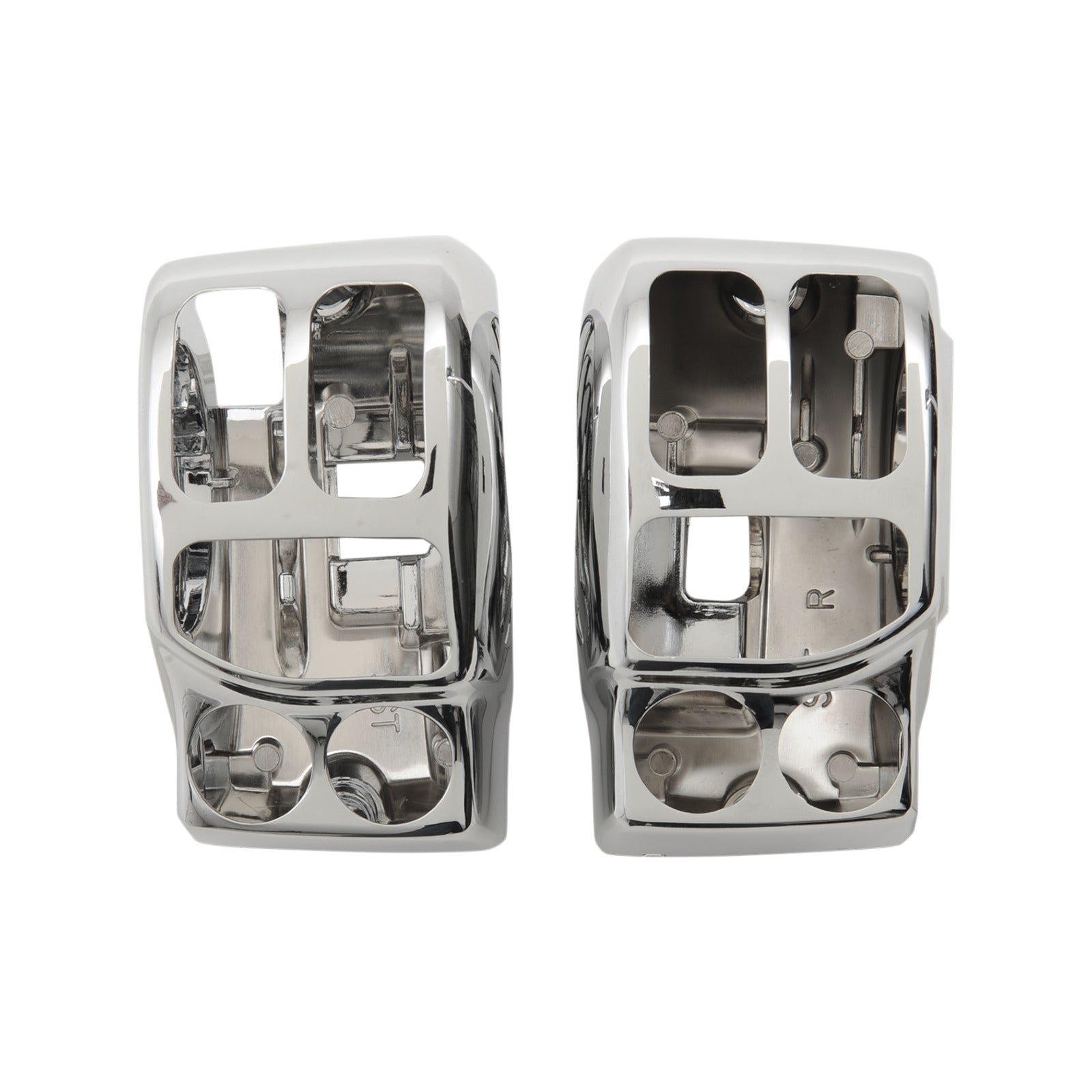 DRAG SPECIALTIES - HANDLEBAR SWITCH HOUSING KIT - CHROME