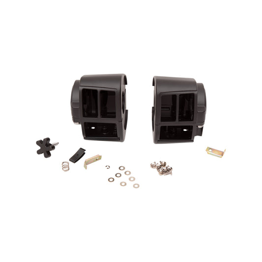 DRAG SPECIALTIES - HANDLEBAR SWITCH HOUSING KIT - MATTE BLACK