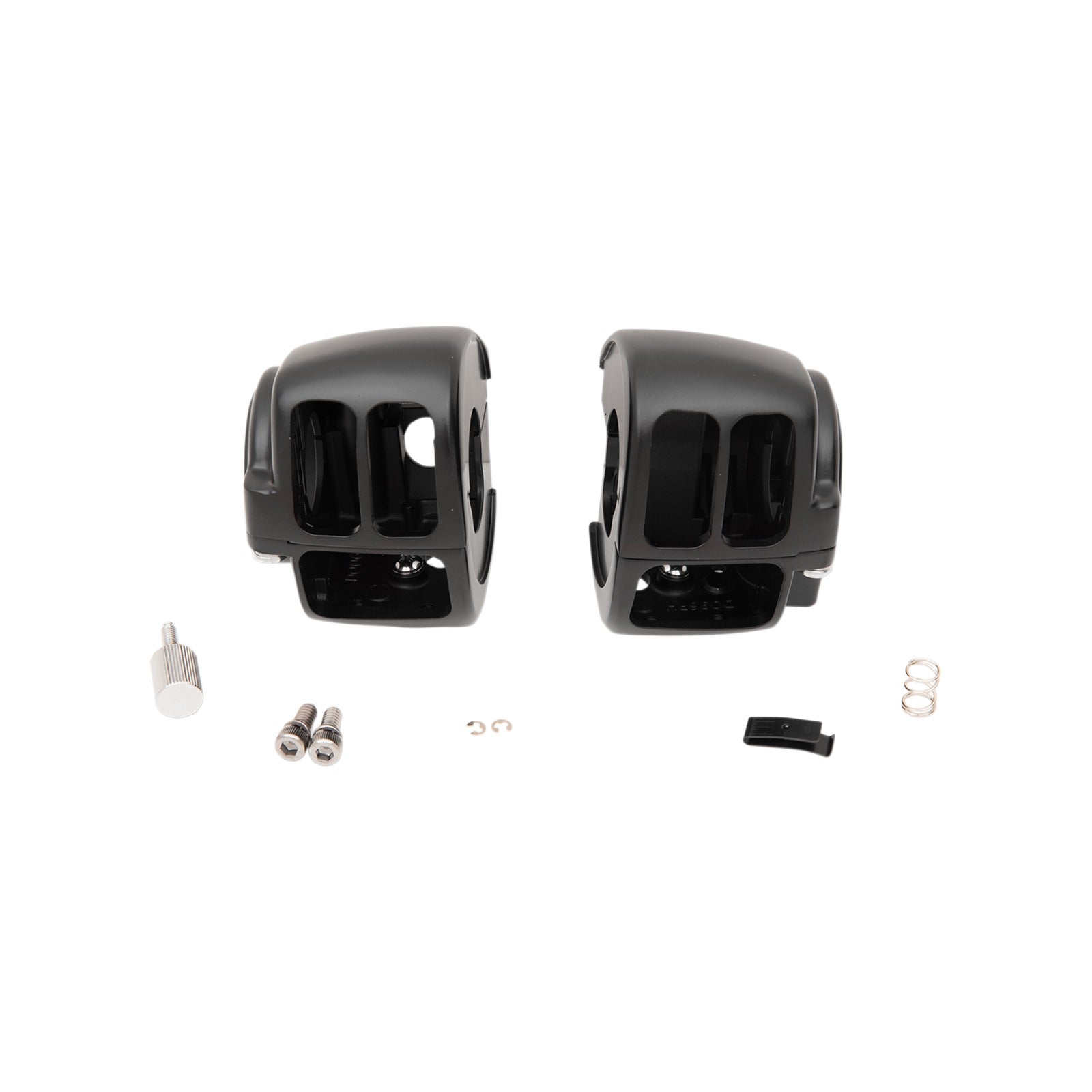 DRAG SPECIALTIES - HANDLEBAR SWITCH HOUSING KIT - MATTE BLACK