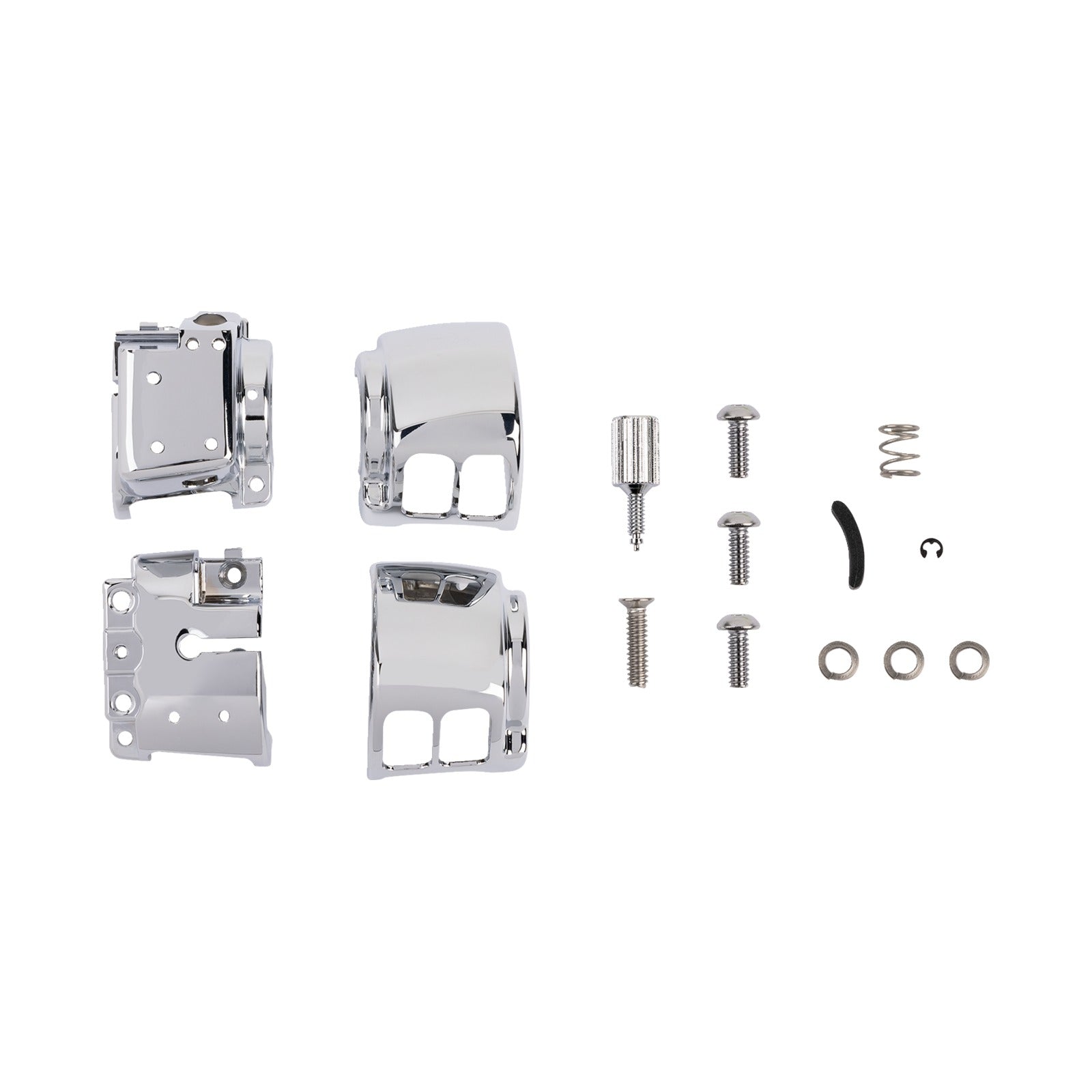 DRAG SPECIALTIES - HANDLEBAR SWITCH HOUSING KIT - CRUISE - CHROME