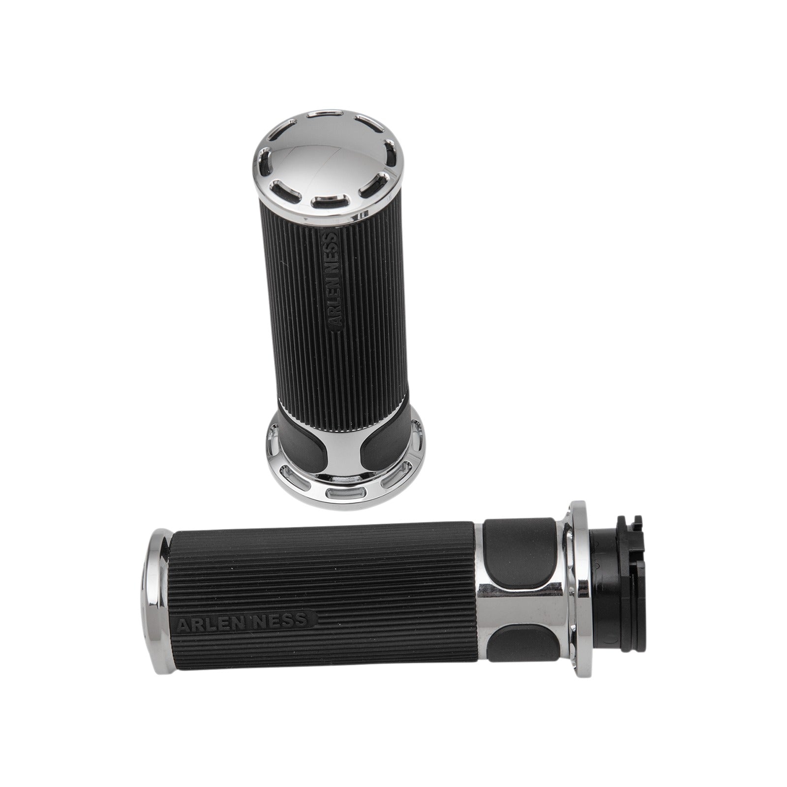 ARLEN NESS - SLOT TRACK GRIPS - CABLE - CHROME