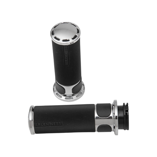 ARLEN NESS - SLOT TRACK GRIPS - CABLE - CHROME