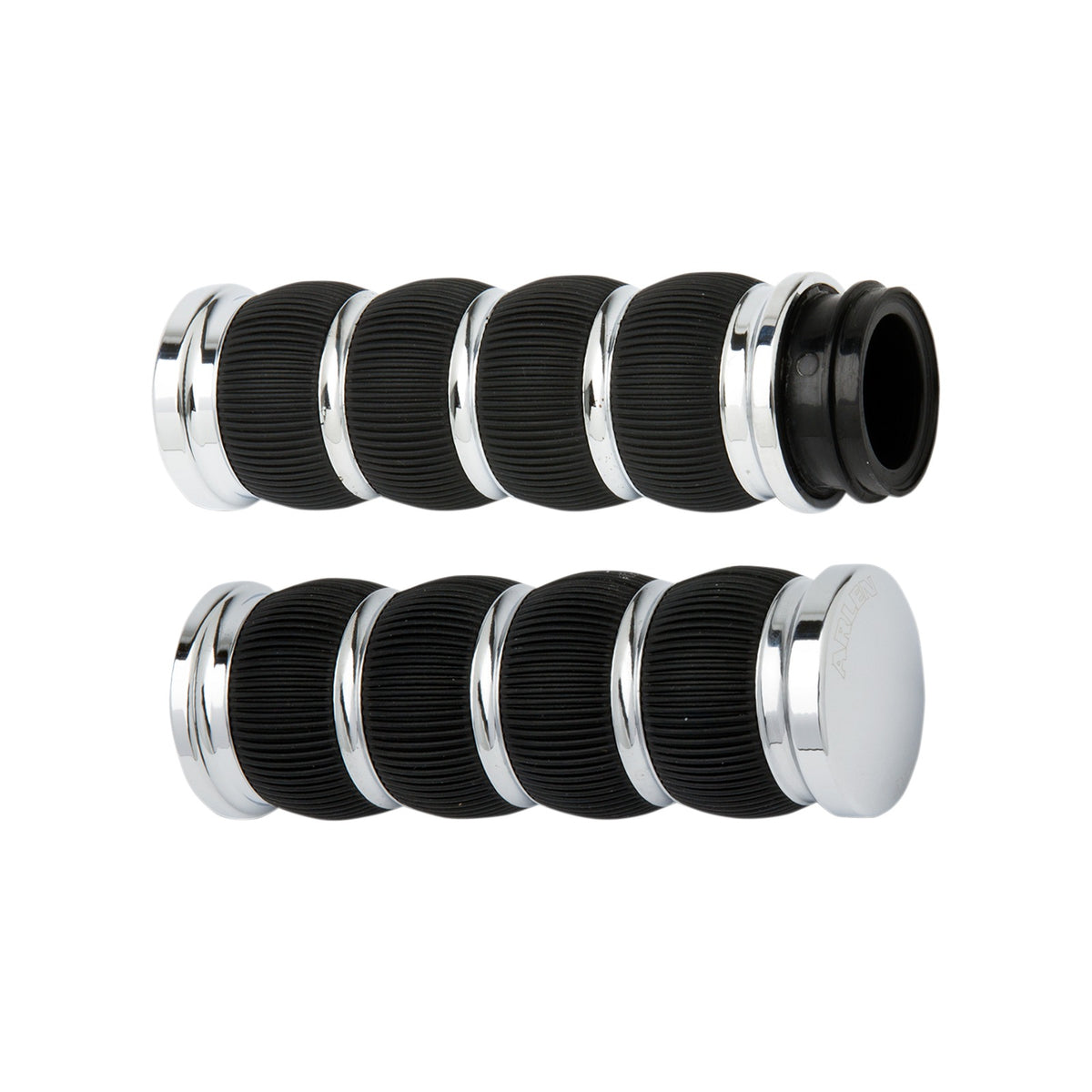 ARLEN NESS - FUSION RING LEADER GRIPS - CABLE - CHROME