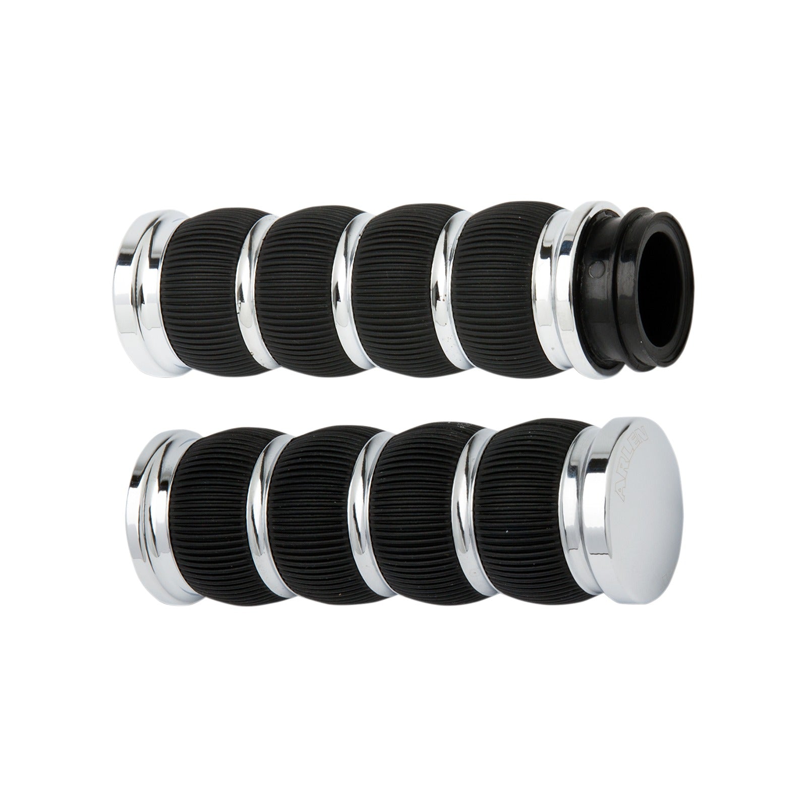ARLEN NESS - FUSION RING LEADER GRIPS - CABLE - CHROME
