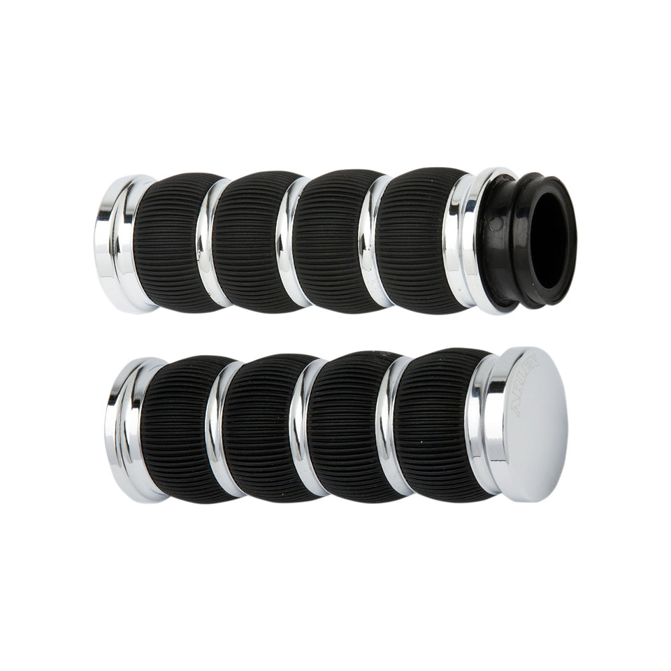 ARLEN NESS - FUSION RING LEADER GRIPS - CABLE - CHROME