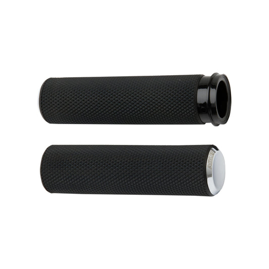 ARLEN NESS - KNURLED GRIPS - CABLE - CHROME
