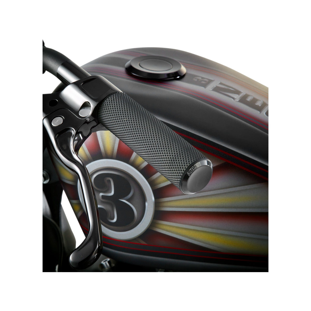 ARLEN NESS - KNURLED GRIPS - TBW - BLACK