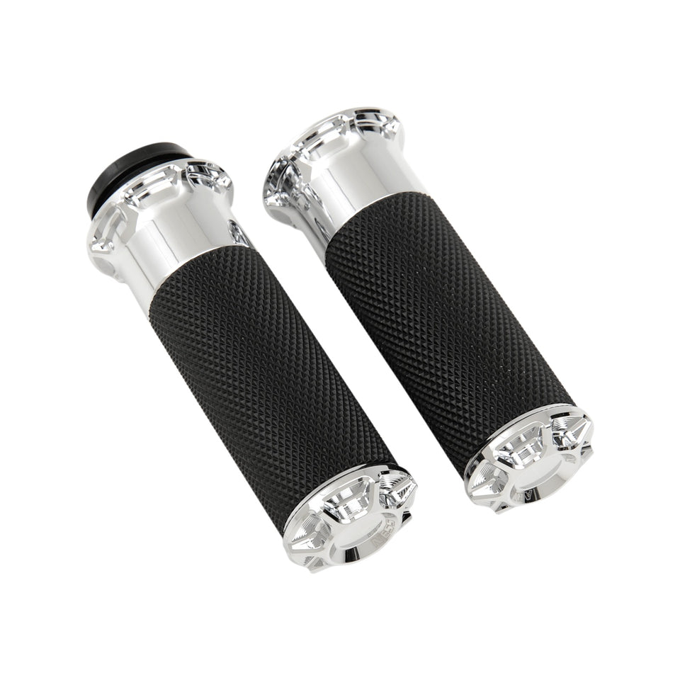 ARLEN NESS - BEVELED GRIPS - TBW - CHROME