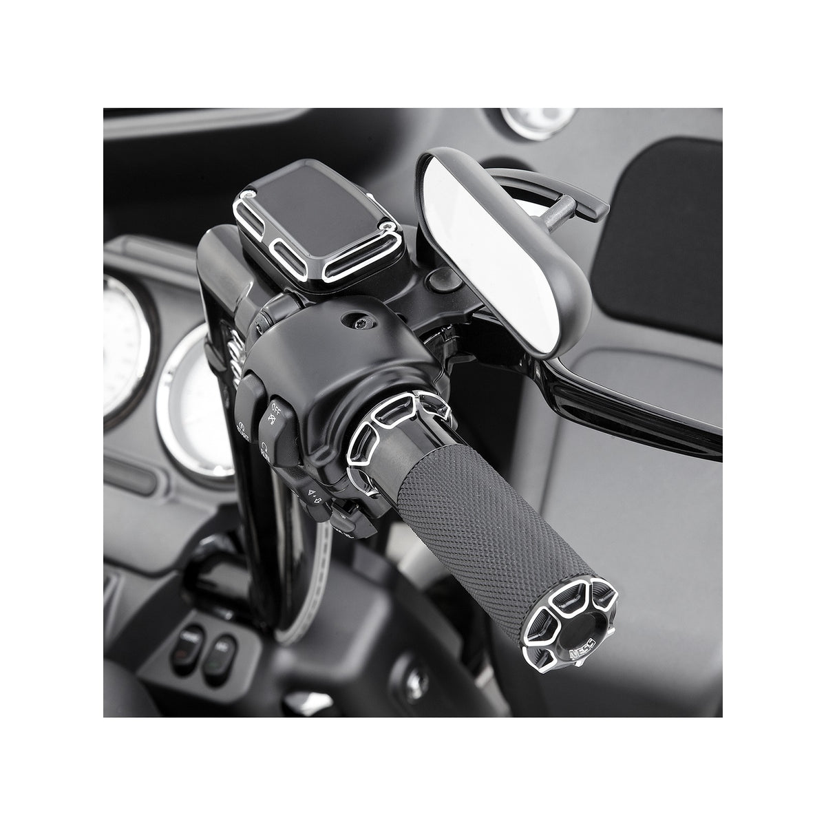 ARLEN NESS - BEVELED GRIPS - CABLE - BLACK