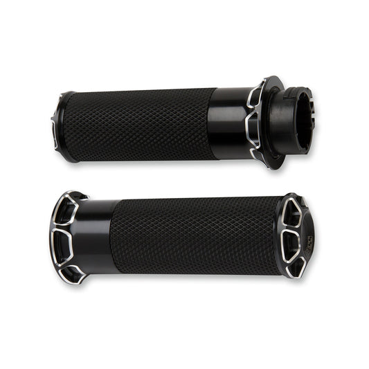 ARLEN NESS - BEVELED GRIPS - CABLE - BLACK