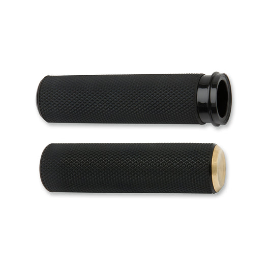 ARLEN NESS - KNURLED GRIPS - CABLE - BRASS