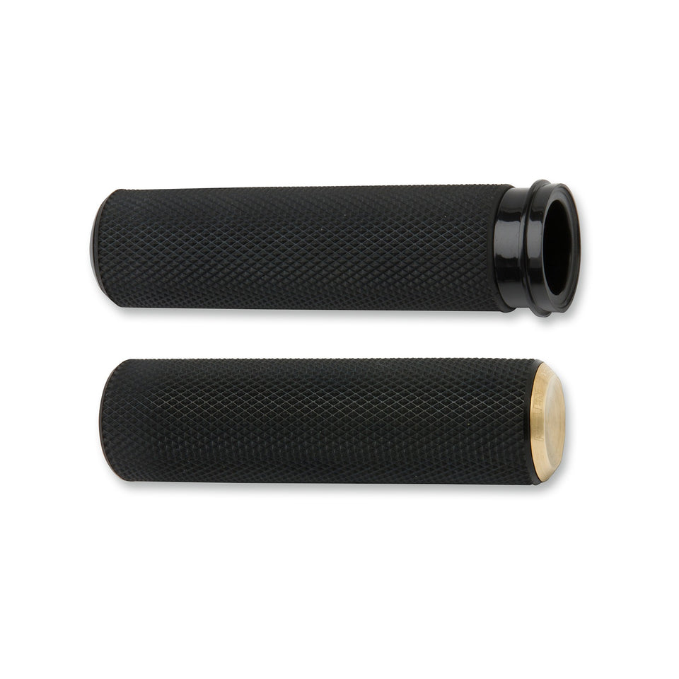 ARLEN NESS - KNURLED GRIPS - CABLE - BRASS