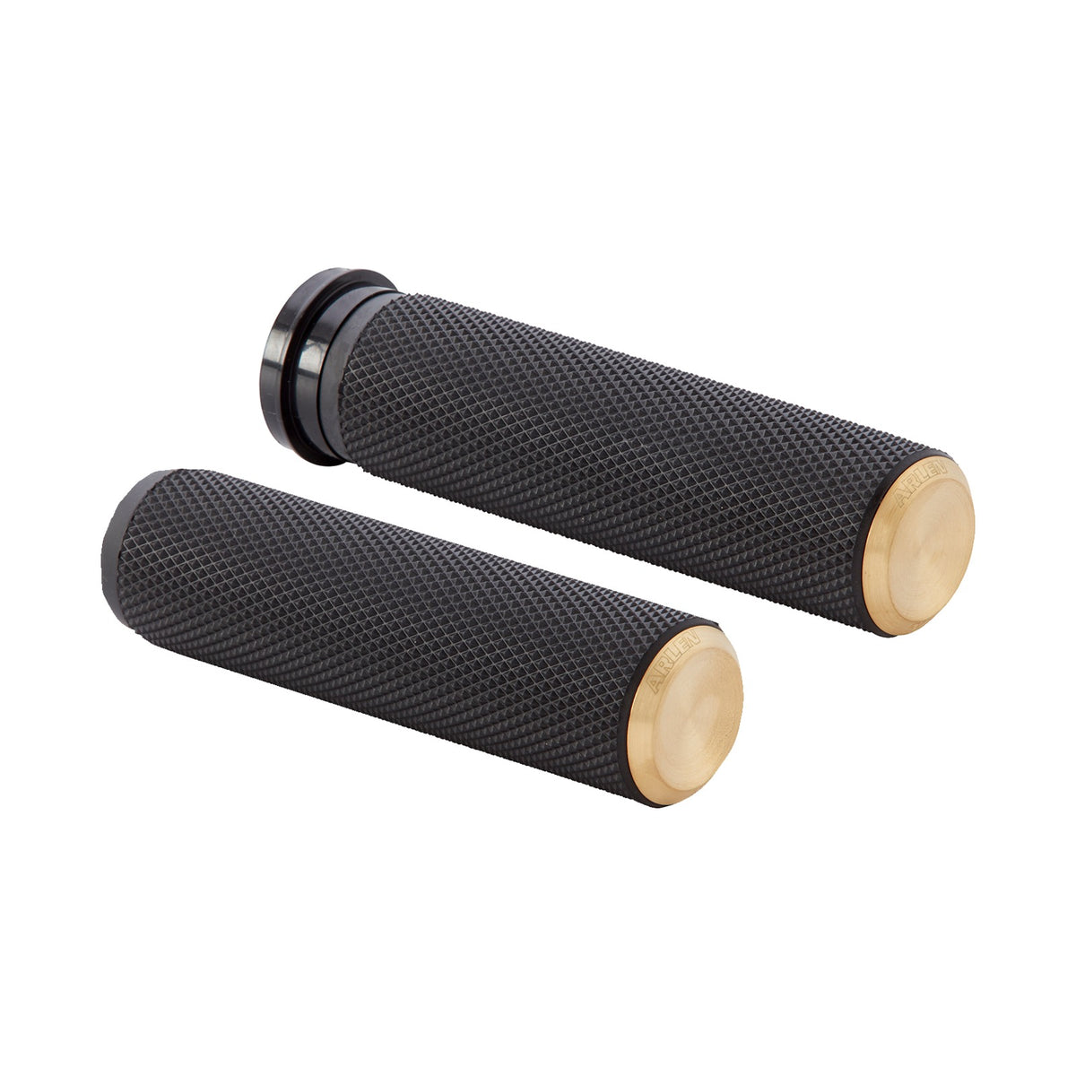 ARLEN NESS - KNURLED GRIPS - TBW - BRASS