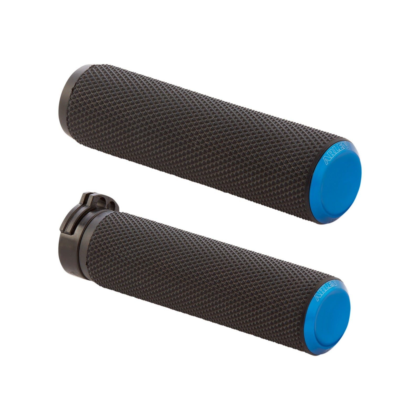 ARLEN NESS - KNURLED GRIPS - CABLE - BLUE