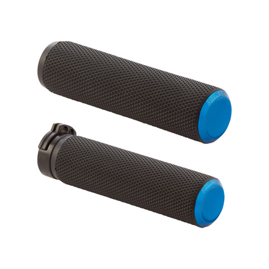 ARLEN NESS - KNURLED GRIPS - CABLE - BLUE