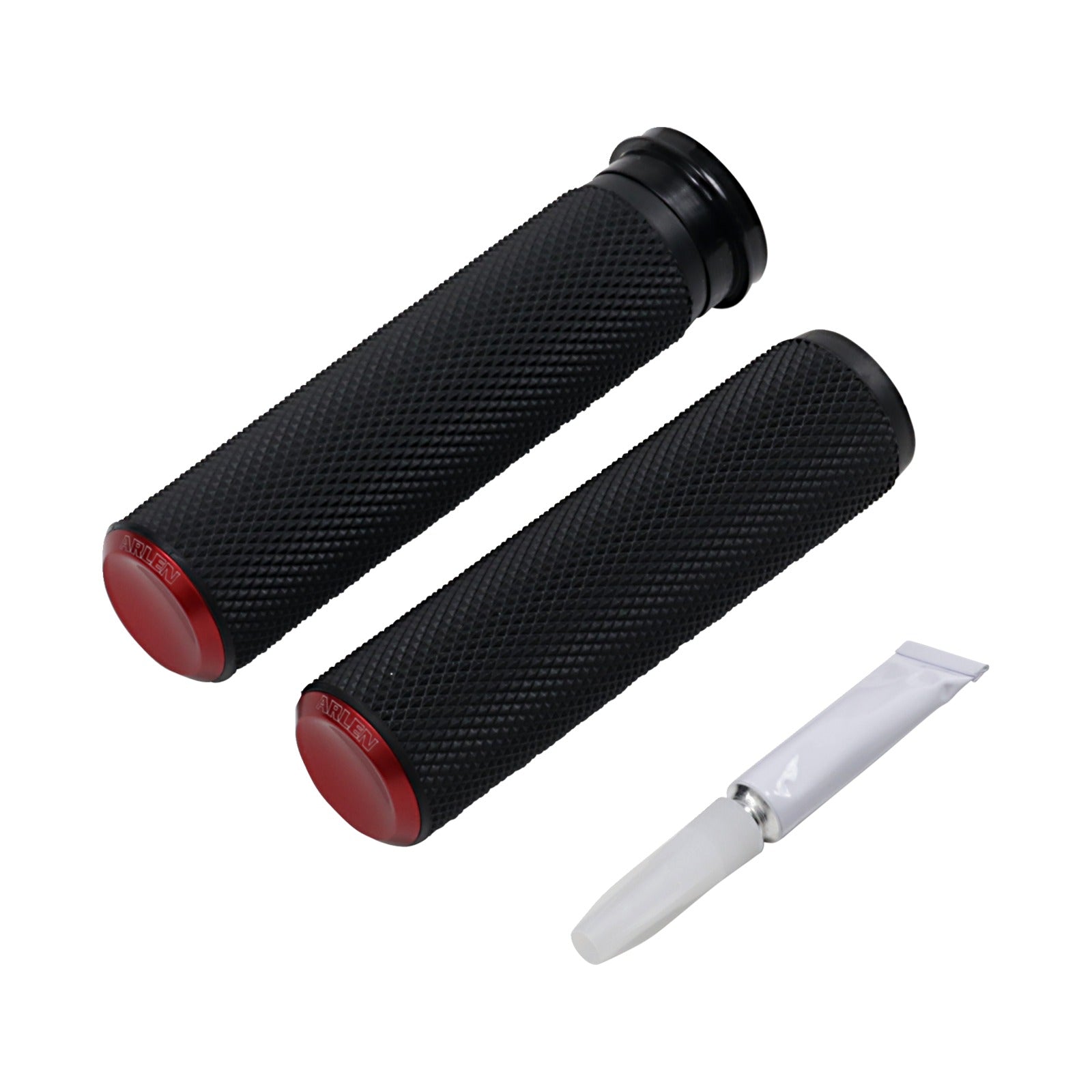 ARLEN NESS - KNURLED GRIPS - TBW - RED