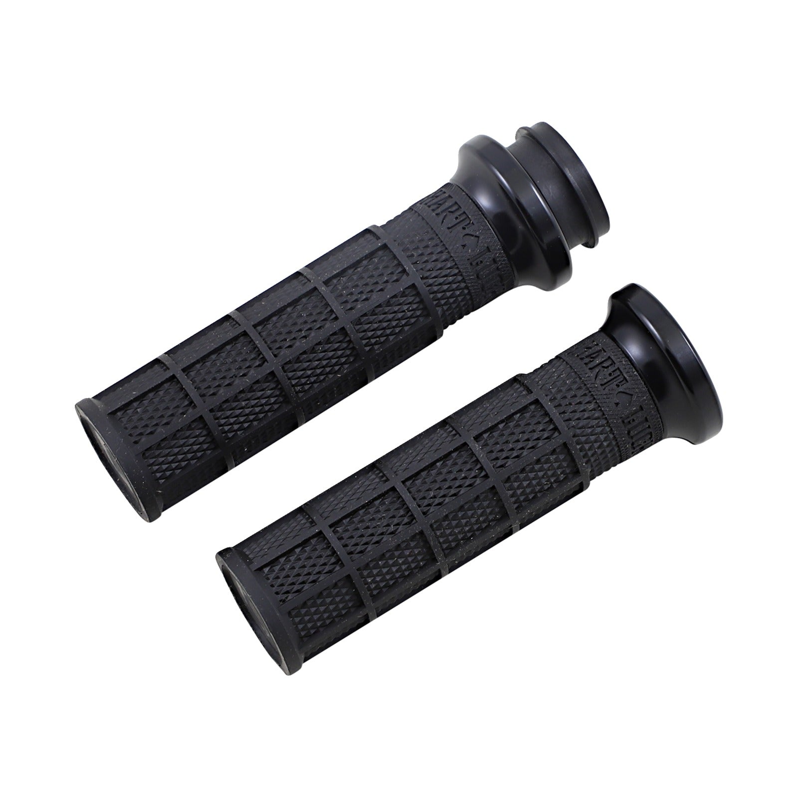 ODI - HART-LUCK SIGNATURE V-TWIN LOCK-ON(TM) GRIPS - CABLE - BLACK/BLACK