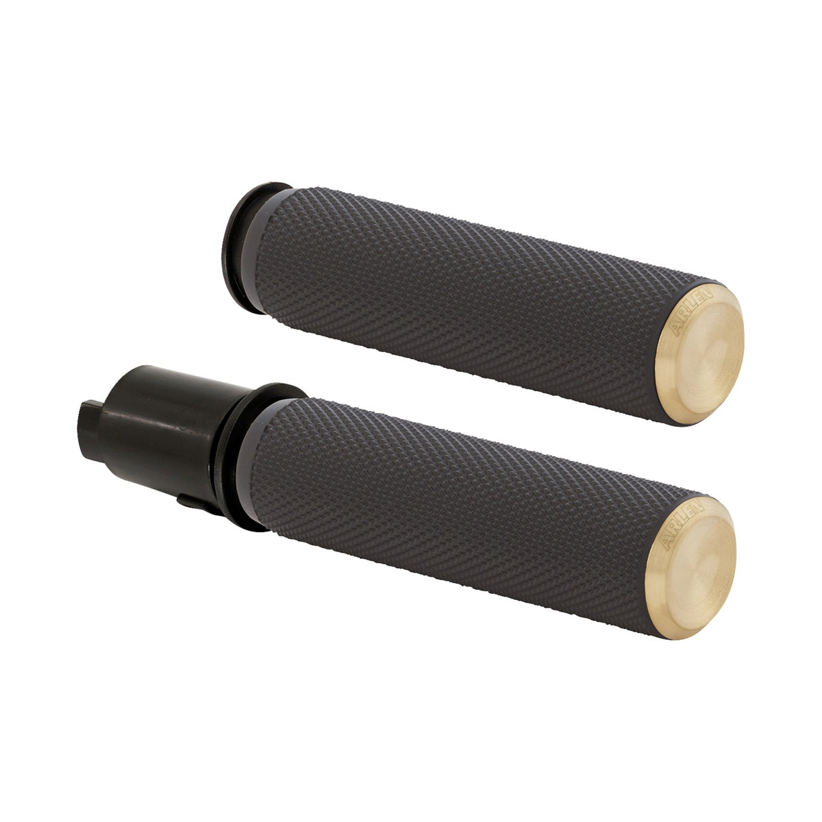 ARLEN NESS - KNURLED GRIPS - TBW - BRASS