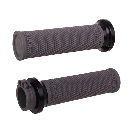 ODI - RUFFIAN LOCK-ON STREET GRIPS - CABLE - GRAPHITE/BLACK