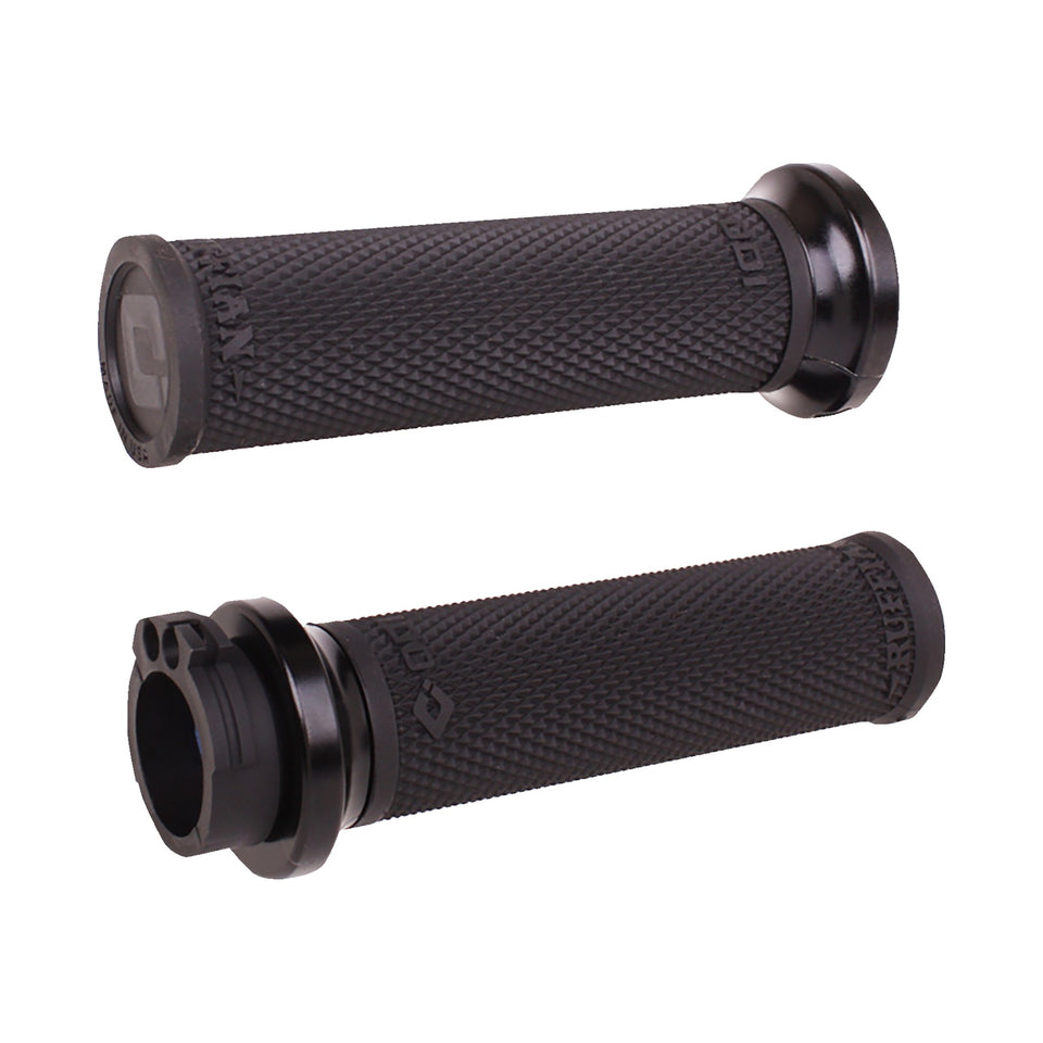 ODI - RUFFIAN LOCK-ON STREET GRIPS - CABLE - GUM/BLACK