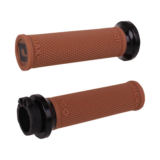 ODI - RUFFIAN LOCK-ON STREET GRIPS - CABLE - GUM/BLACK