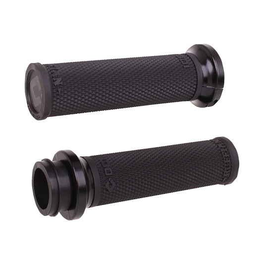 ODI - RUFFIAN LOCK-ON STREET GRIPS - TBW - BLACK/BLACK