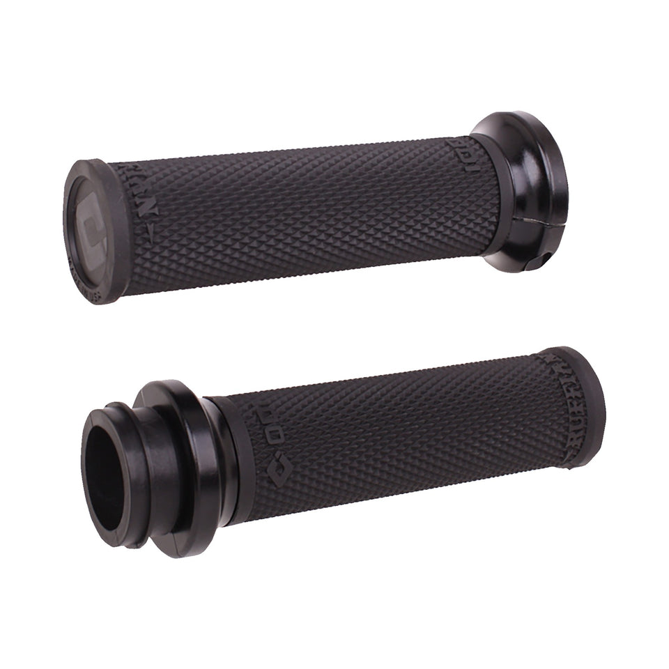 ODI - RUFFIAN LOCK-ON STREET GRIPS - TBW - BLACK/BLACK