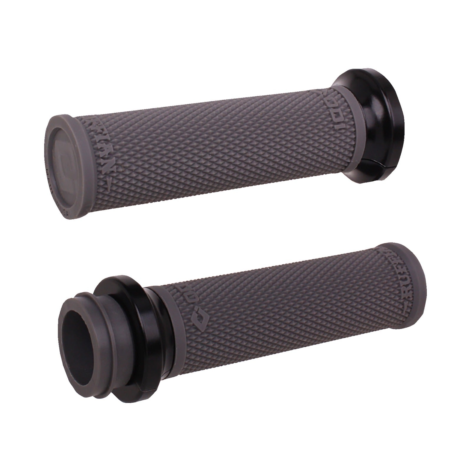 ODI - RUFFIAN LOCK-ON STREET GRIPS - TBW - GRAPHITE/BLACK