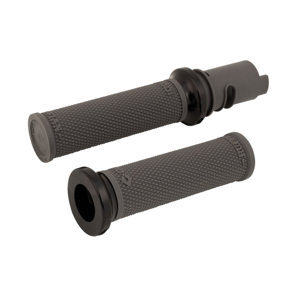 ODI - RUFFIAN LOCK-ON STREET GRIPS - CVO - GRAPHITE/BLACK