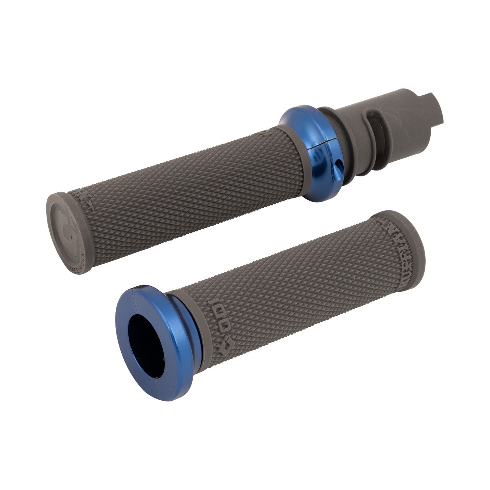 ODI - RUFFIAN LOCK-ON STREET GRIPS - CVO - GRAPHITE/BLUE