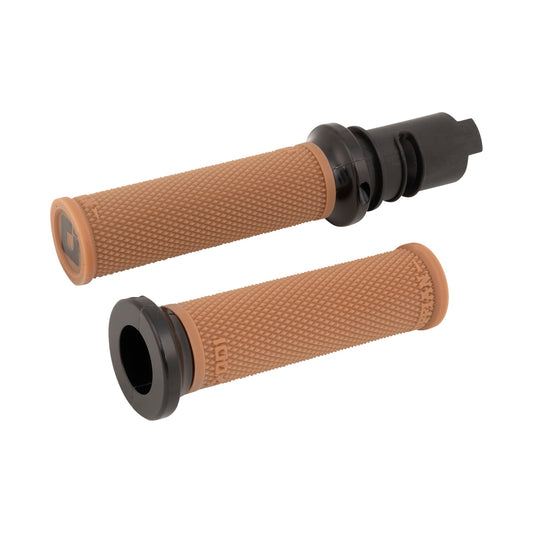 ODI - RUFFIAN LOCK-ON STREET GRIPS - CVO - GUM RUBBER/BLACK