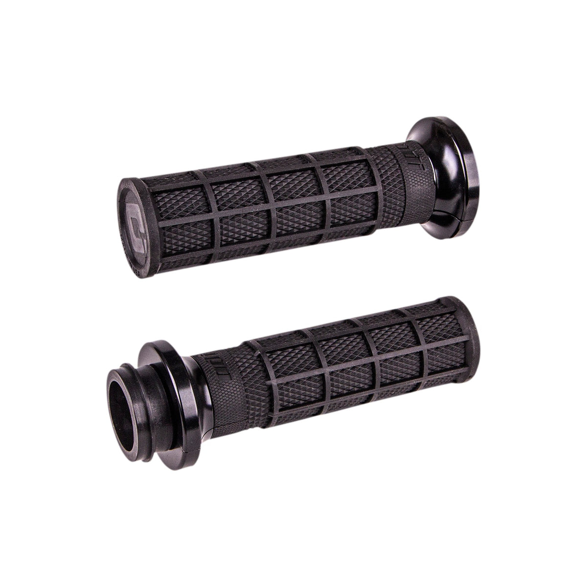 ODI - HART-LUCK SIGNATURE V-TWIN LOCK-ON(TM) GRIPS - CVO - BLACK/RED