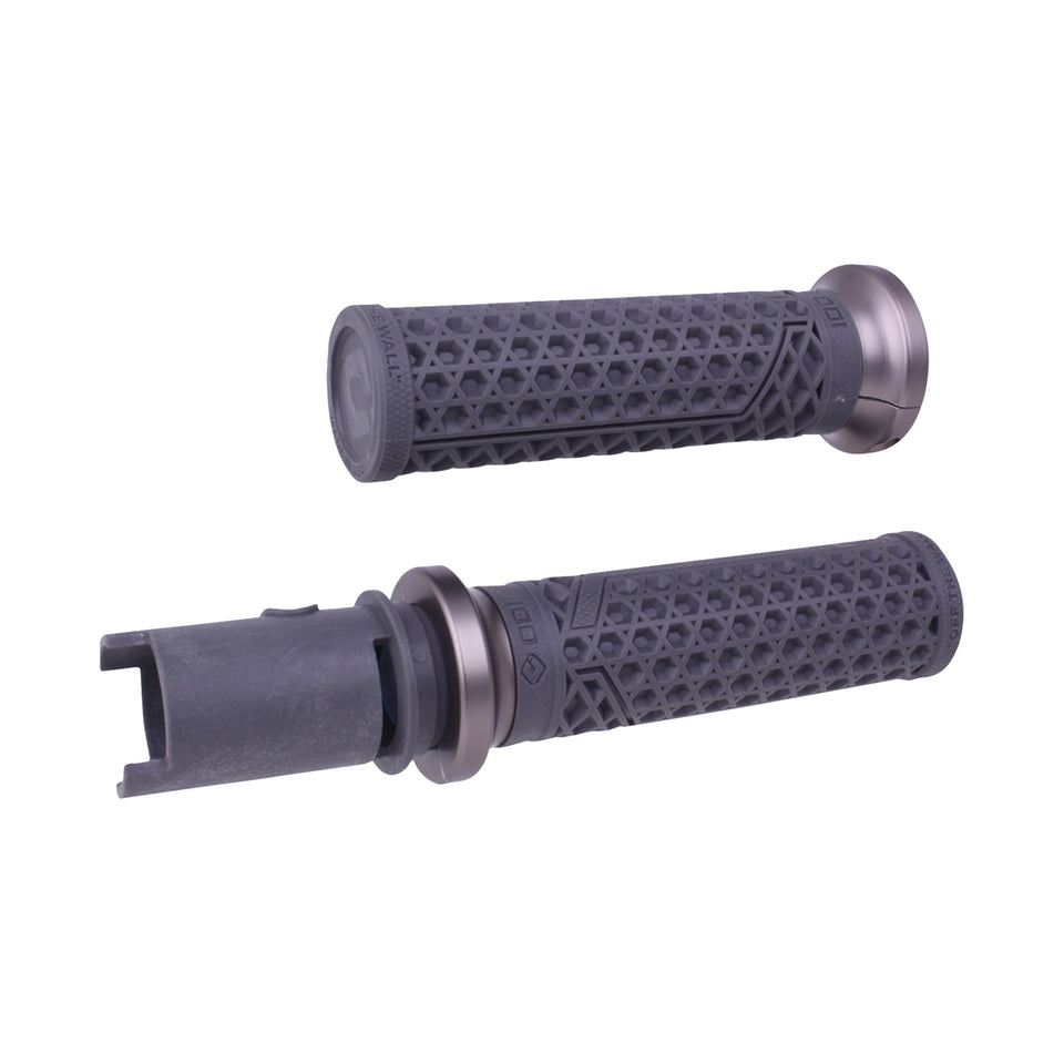 ODI - VANS HARLEY DAVIDSON GRIPS - CVO TBW - GRAPHITE/GUNMETAL
