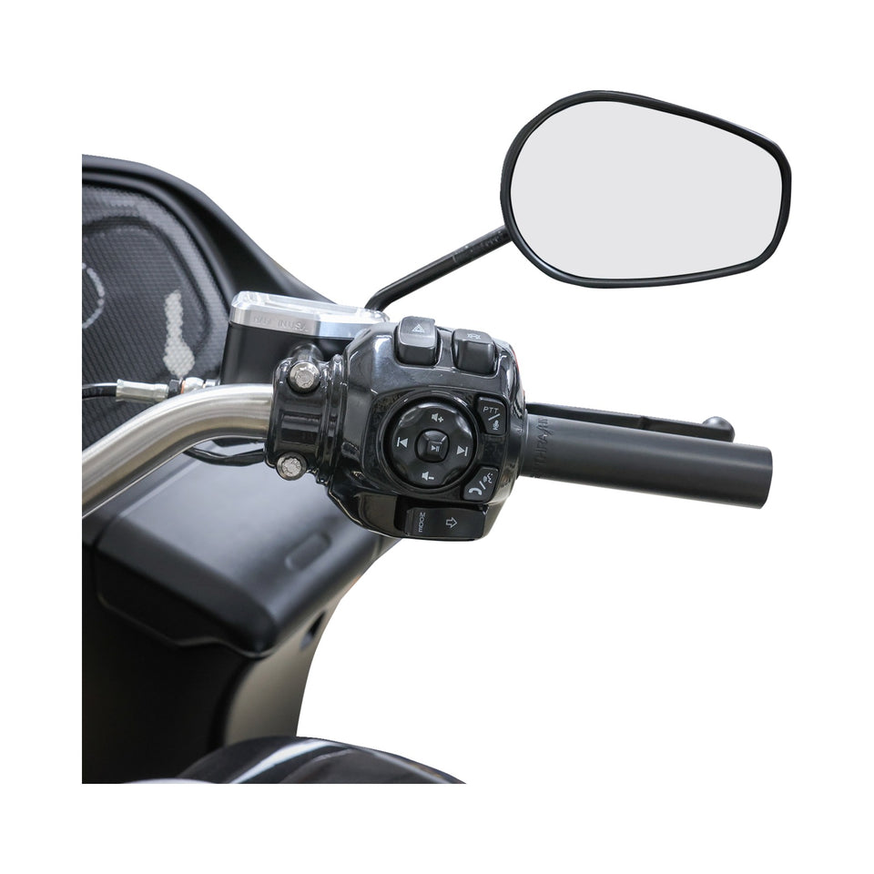 THRASHIN SUPPLY CO. - THROTTLE TUBE - SMOOTH - 1" - TOURING TBW - BLACK