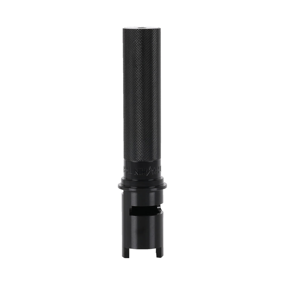 THRASHIN SUPPLY CO. - THROTTLE TUBE - KNURLED - 1" - GEN 2 TBW - BLACK