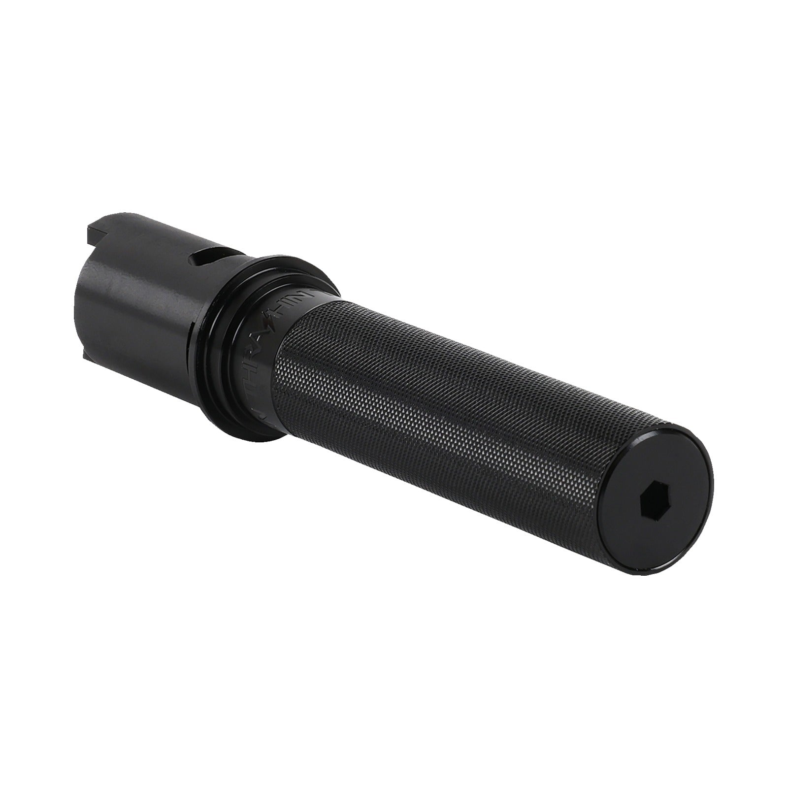 THRASHIN SUPPLY CO. - THROTTLE TUBE - KNURLED - 1" - GEN 2 TBW - BLACK