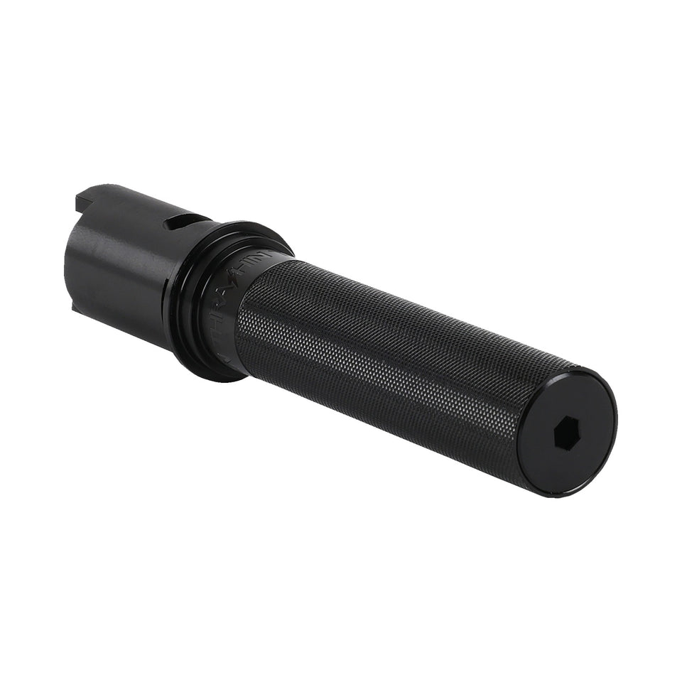 THRASHIN SUPPLY CO. - THROTTLE TUBE - KNURLED - 1" - GEN 2 TBW - BLACK