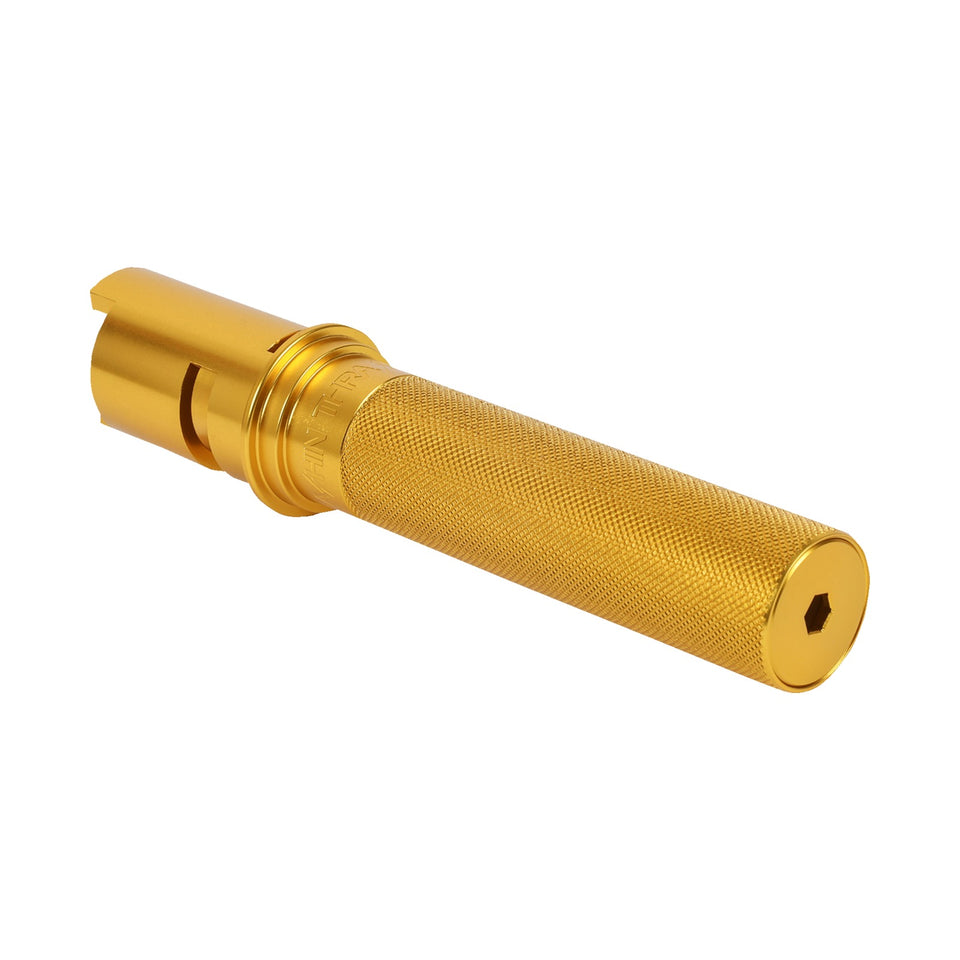 THRASHIN SUPPLY CO. - THROTTLE TUBE - KNURLED - 1" - GEN 2 TBW - GOLD