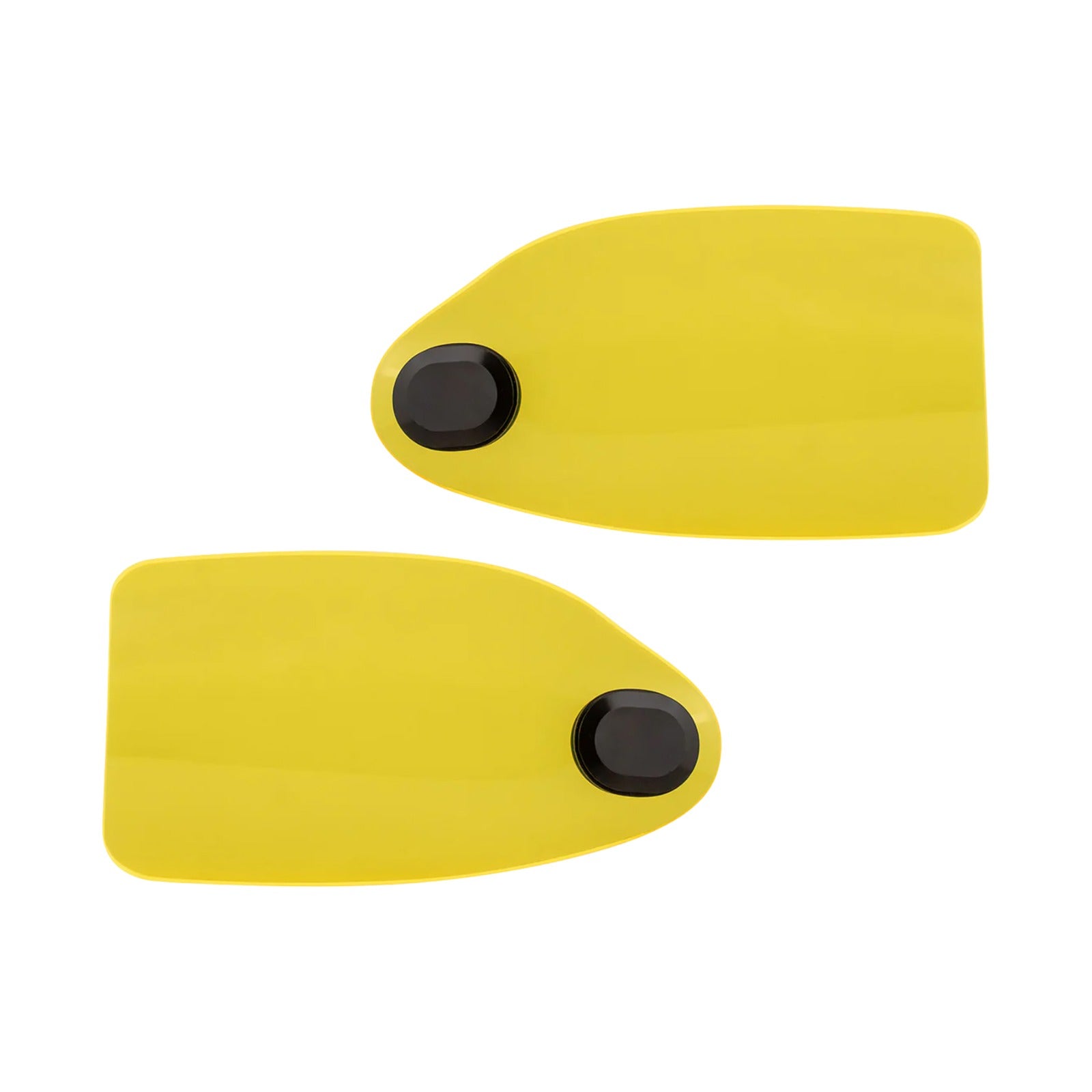 KLOCK WERKS - FLARE(R) HANDGUARDS - HARLEY-DAVIDSON HYDRAULIC CLUTCH - YELLOW ICE